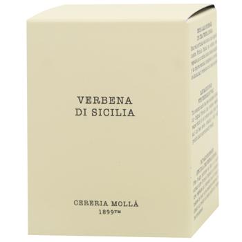 Аромасвеча Cereria Molla Verbena di Sicilia мини 70г - купить, цены на WINETIME - фото 3