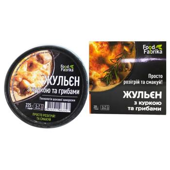 Жульен Food Fabrika с курицей и грибами 225г - купить, цены на КОСМОС - фото 1