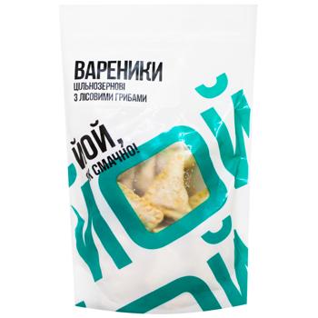 Вареники Winetime цельнозерновые с лесными грибами 400г - купить, цены на WINETIME - фото 1
