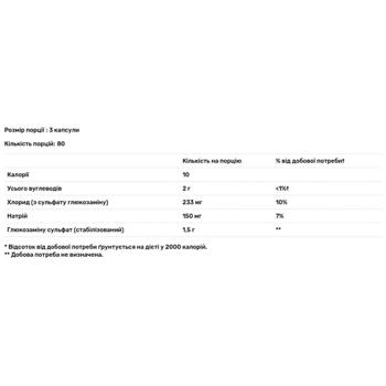 Nature's Way GS-500 Glucosamine Sulfate 500mg 240 capsules - buy, prices for Biotus - photo 3