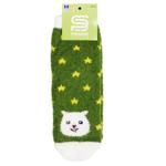 Носки детские Premier Socks пушистые р.20-22 зеленый