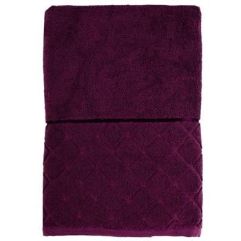 Biltex Jacquard Wine Terry Towel 70x140cm