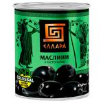 Ellada Black Olives with Bones 850ml