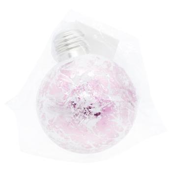 Pink Marble Christmas Ball with Backlight 8cm - buy, prices for COSMOS - photo 1