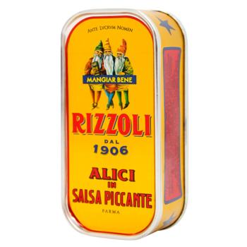 Rizzoli Anchovies in Spicy Sauce 90g - buy, prices for MegaMarket - photo 1