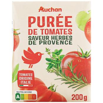 Паста томатна Auchan з прованськими травами 99% 200г - купити, ціни на - фото 2