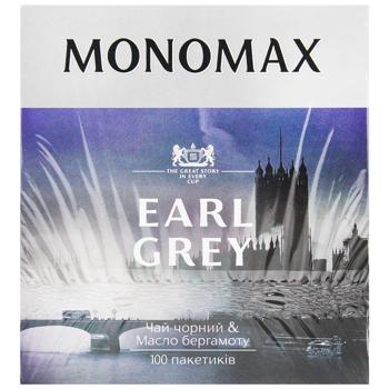 Monomah Earl Grey Black Tea with Bergamot 2g*100pcs - buy, prices for NOVUS - photo 2