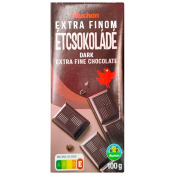 Auchan Dark Chocolate 50% 100g