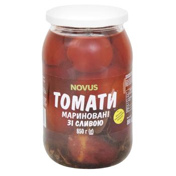 Novus Marinated Tomatoes with Plum 850g - buy, prices for NOVUS - photo 1