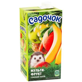 Напиток соковый Садочок Мультифрукт 0,95л - купить, цены на КОСМОС - фото 2
