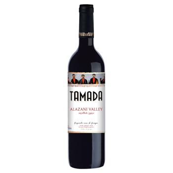 Tamada Alaqzani Valley Red Semi-Sweet Wine 12% 0.75l - buy, prices for Supermarket "Kharkiv" - photo 1