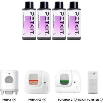 Набір рідини Petkit Auto Cat Litter Box для котячого туалету 4х50мл - купити, ціни на - фото 2