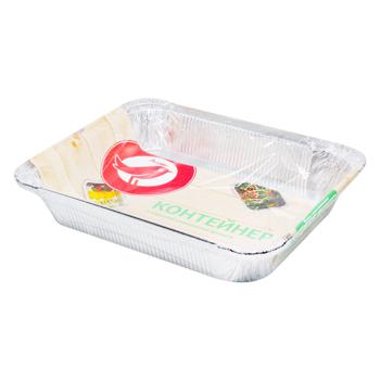 Auchan Foil Container 3.1l 2pcs - buy, prices for Auchan - photo 1