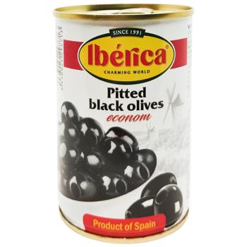 Маслины Iberica Econom без косточки 280г - купить, цены на МегаМаркет - фото 1
