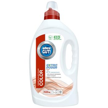 Alles Gut Color Eco Liquid Means for Washing 1.5l - buy, prices for - photo 1