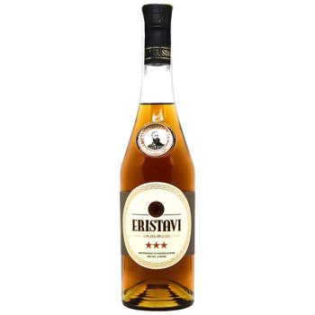 Бренді Eristavi 3 роки 40% 0,5л - купити, ціни на NOVUS - фото 1