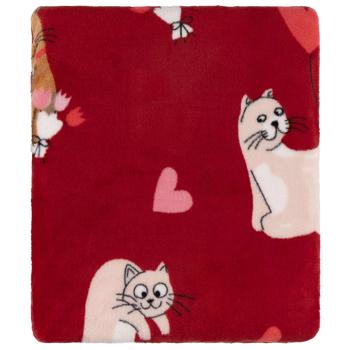 Ardesto Flannel Cats with Hearts Plaid 160*200cm - buy, prices for - photo 2