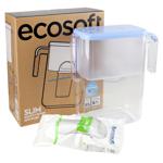 Фільтр-глечик Ecosoft Slim блакитний