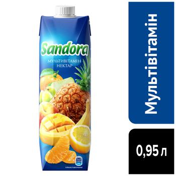 Нектар Sandora мультивітамінний 0,95л - купити, ціни на Grono - фото 4