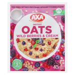 Аха Instant Oatmeal Porridge with Cream and Wild Berry 40g