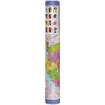 Карта України Картографія 1:2 500 000 66х47см - купити, ціни на Auchan - фото 1