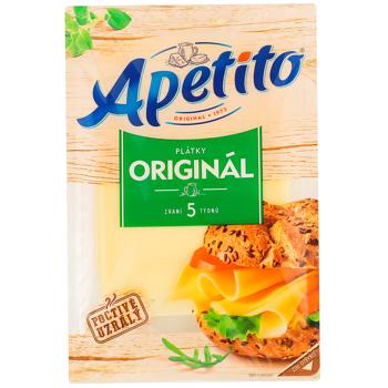 Apetito Original Cheese Sliced ​​40% 90g - buy, prices for Supermarket "Kharkiv" - photo 1