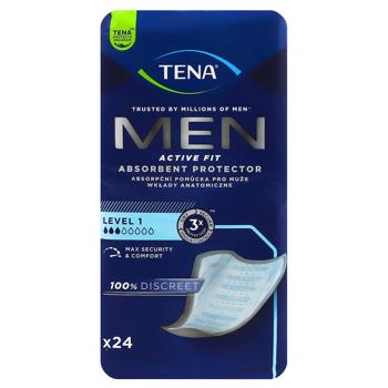Tena Men Active Fit Level 1 Urological Pads 24pcs