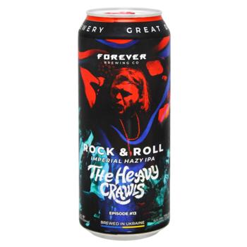 Пиво Forever Rock & Roll світле нефільтроване 7,5% 0,5л - купити, ціни на КОСМОС - фото 1
