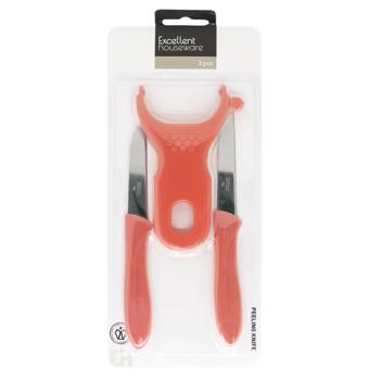 Набір ножів для чистки овочів Excellent Houseware 3шт - купити, ціни на NOVUS - фото 2