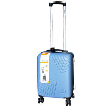 Airport Blue Suitcase 4 Wheels 50cm - buy, prices for Auchan - photo 1