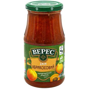 Джем Верес абрикосовый 620г