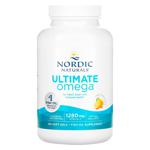 Nordic Naturals Ultimate Omega Lemon Flavored Fish Oil 1280mg 180 softgels