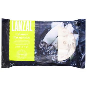 Кальмар Lanzal целый очищенный быстрозамороженный 900г