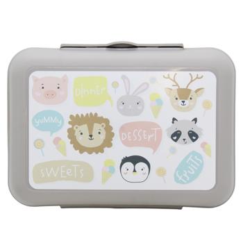 Ланч-бокс Алеана Pets 185x140x70мм какао