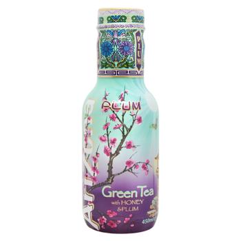 Arizona Honey and Plum Iced Green Tea 0.45l - buy, prices for NOVUS - photo 1