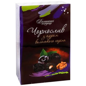 Конфеты Волинські Солодощі Чернослив с ядром грецкого ореха 400г - купить, цены на Эпицентр FOOD - фото 1