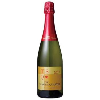 Вино ігристе TSQ біле брют 11,5% 0,75л - купити, ціни на КОСМОС - фото 1