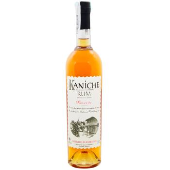 Kaniche Reserve Rum 40% 0.7l - buy, prices for WINETIME - photo 1