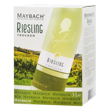 Вино Maybach Riesling Trocken біле напівсухе 12% 3л - купити, ціни на NOVUS - фото 1