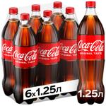 Напій газований Coca-Cola 1,25л