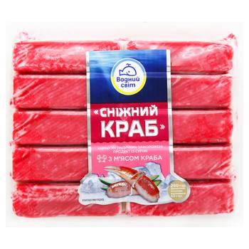 Палички крабові Водний Світ Сніжний краб 250г