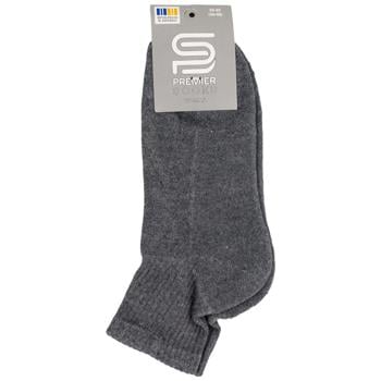 Premier Socks Women's Quarter Crew Socks with Terry Foot s.23-25 Grey - buy, prices for EKO Market - photo 1