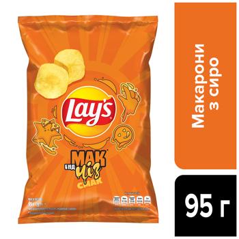 Чипсы Lay's со вкусом Макароны с сыром 95г - купить, цены на КОСМОС - фото 2