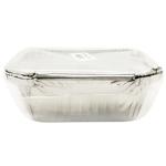 TSM Foil Container with Lid 400ml 3pcs