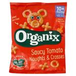 Снеки кукурудзяні Хрустики з томатами органічні (з 10місяців) 15г, Organix