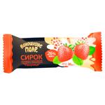 Voloshkove Pole Strawberry Glazed Curd Snack 26% 36g