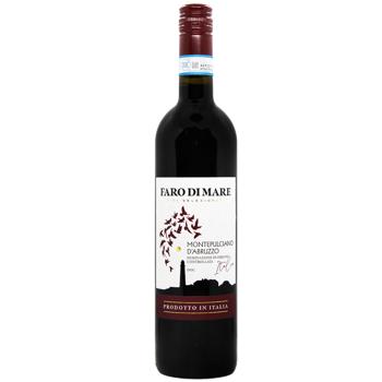 Faro di Mare Montepulciano D`abruzzo DOC Red Dry Wine 12.5% 0.75l