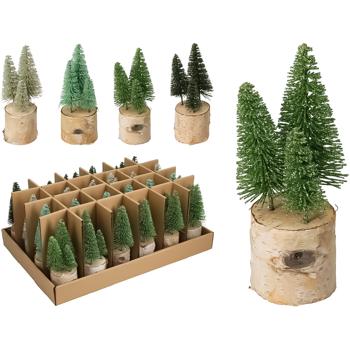 Елка декоративная Koopman 6х15см в ассортименте