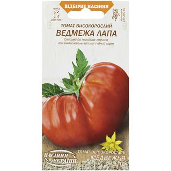 Томат Насіння України Високорослий Ведмежа лапа 0.1г - купити, ціни на Auchan - фото 1