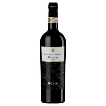 Вино Bosio Barolo красное сухое 14,5% 0,75л - купить, цены на ULTRAMARKET - фото 1
